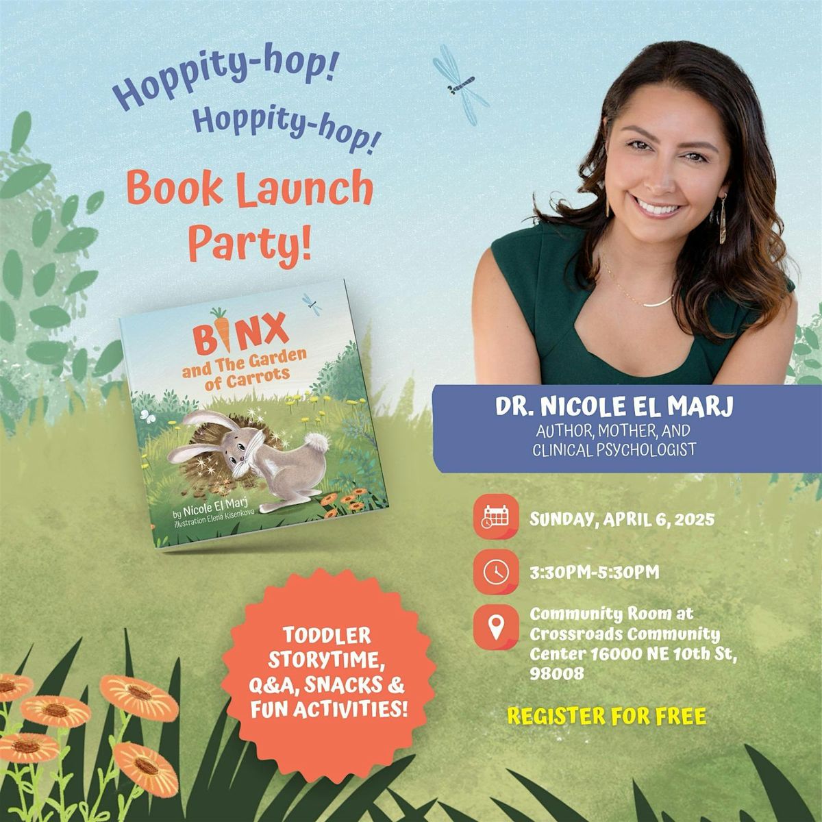 FREE Children's Book Launch Party