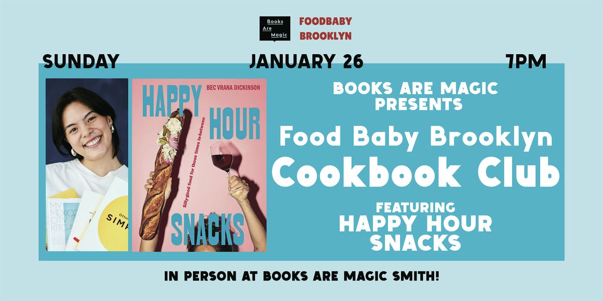 In-Store: Cookbook Club: Celebrating 1 Year of Food Baby Brooklyn!