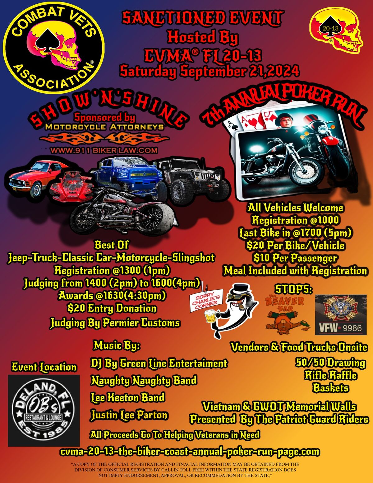 7th Annual Porker Run & Show 'N' Shine