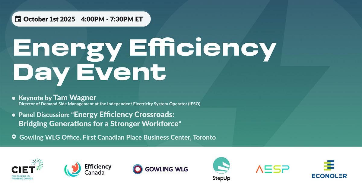 Energy Efficiency Day 2025 in Toronto