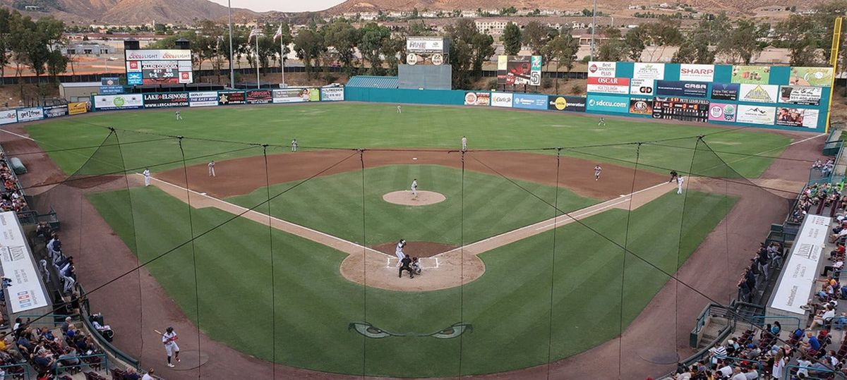 Fresno Grizzlies at Lake Elsinore Storm at Lake Elsinore Diamond