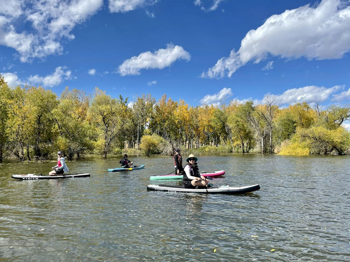 Members only fall colors Halloween paddle