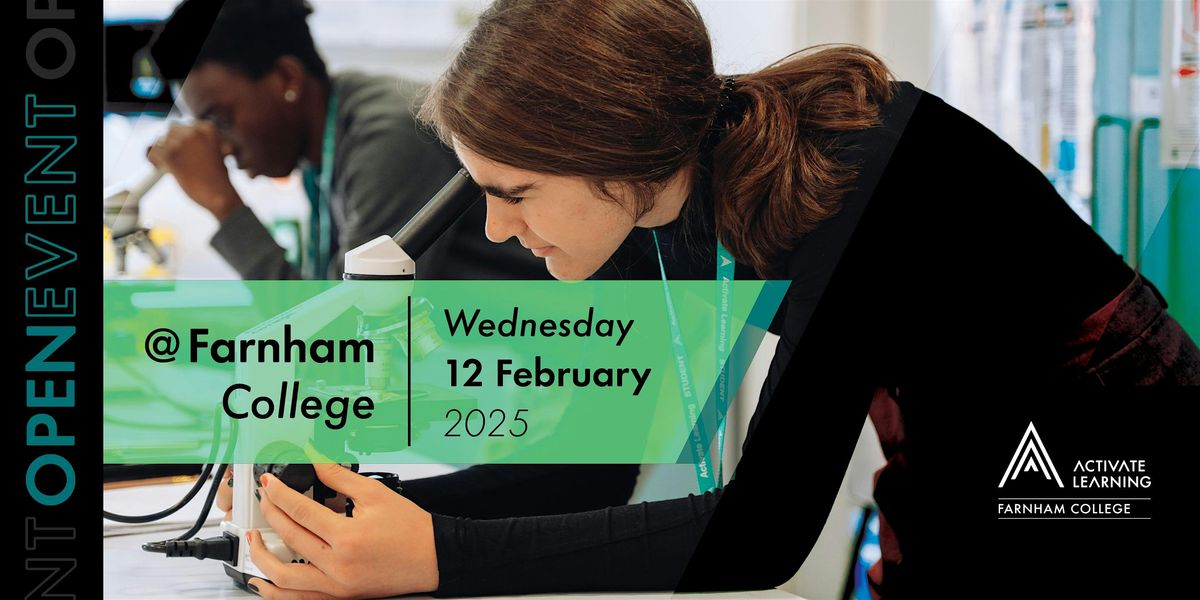 Farnham College February Open Event