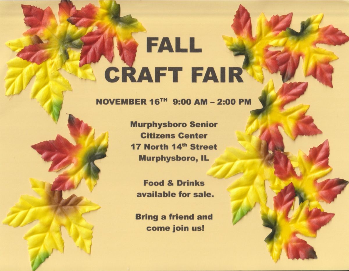 FALL CRAFT FAIR