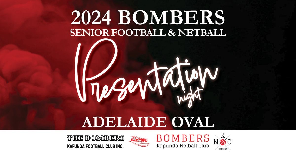 2024 BOMBERS Senior Football & Netball Presentation Night