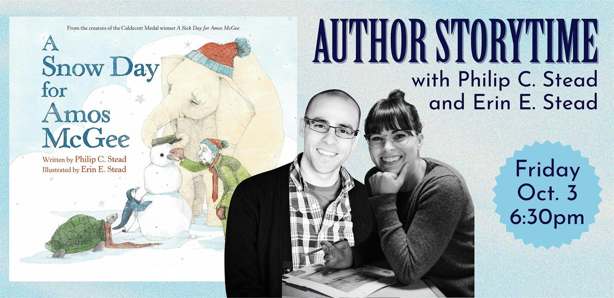 Author Storytime with Philip and Erin Stead