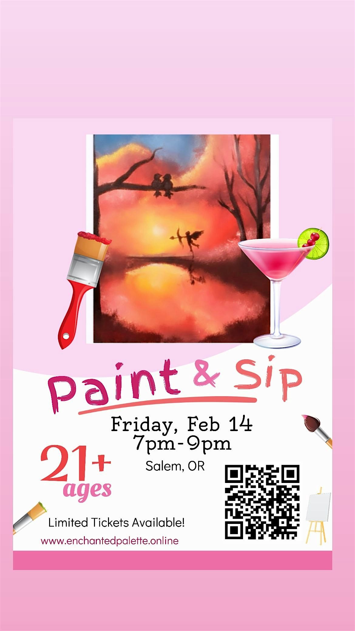 Valentines Paint & Sip