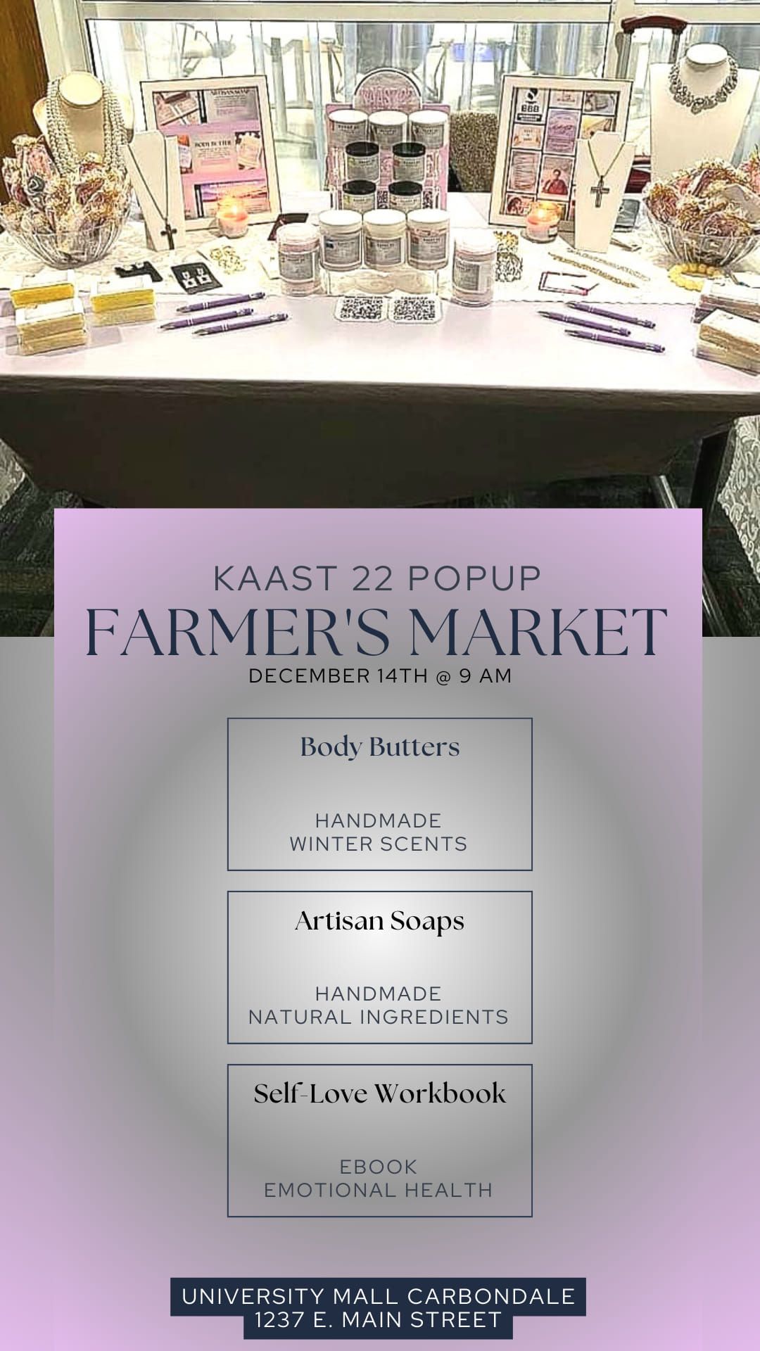 KAAST 22 POPUP @ WINTER FARMER'S MARKET