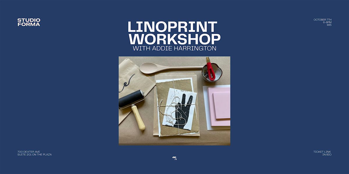 Linoprint Workshop at Studio Forma
