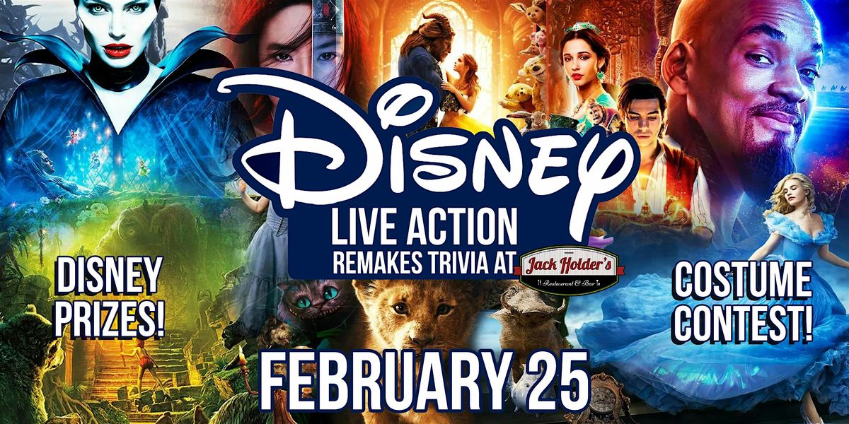 Disney Live-Action Remakes Trivia at Jack Holder's! FREE TO PLAY!