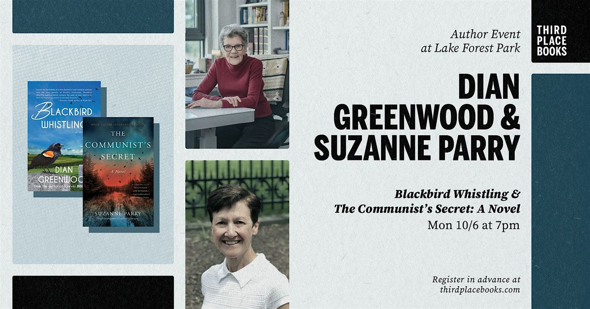 Dian Greenwood and Suzanne Parry at Third Place Books