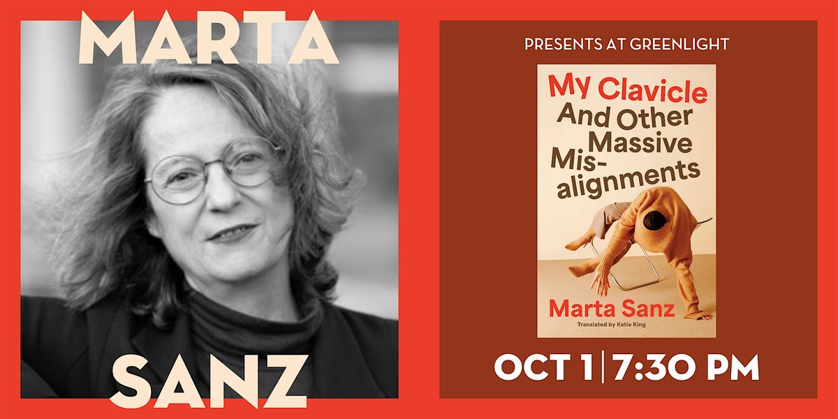 Book Event: Marta Sanz with \u00c1lvaro Enrigue
