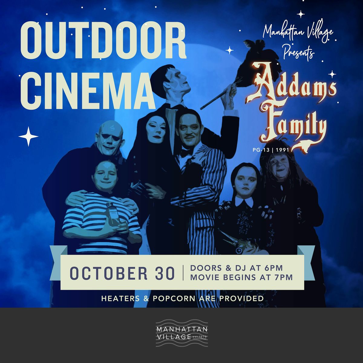 Outdoor Cinema Ft. The Addams Family
