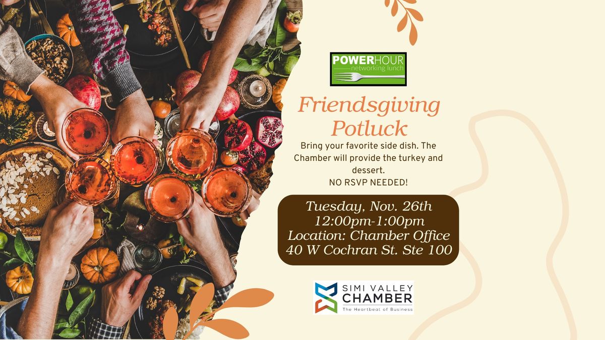 POWERHour: Friendsgiving Potluck