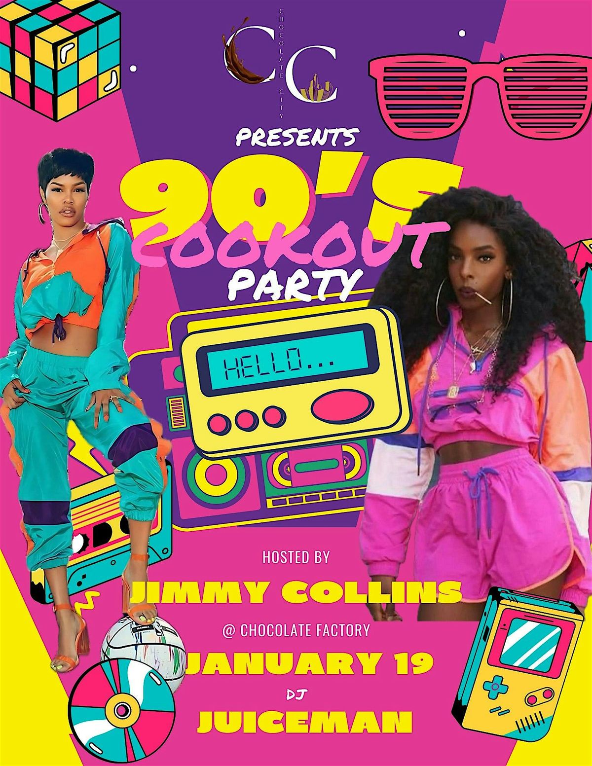 Chocolate City Sunday presents "90s Cookout Party"