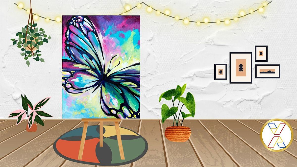 Paint Night : Big Butterfly