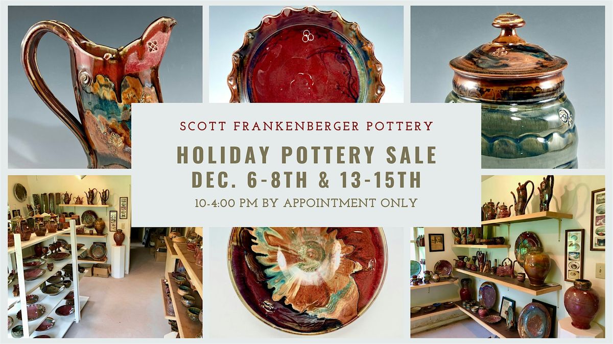 Scott Frankenberger Holiday Pottery Sale