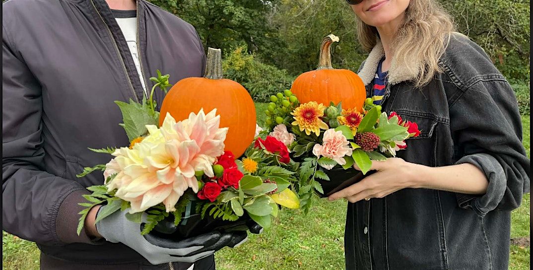 Pumpkin Floral arrangement