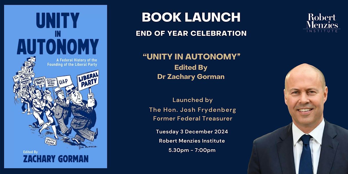 Unity in Autonomy Book Launch and End of Year Celebration