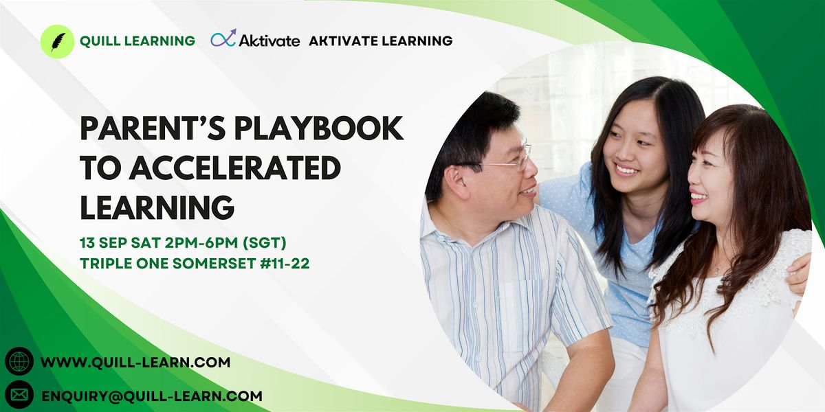 Parent's Playbook to Accelerated Learning