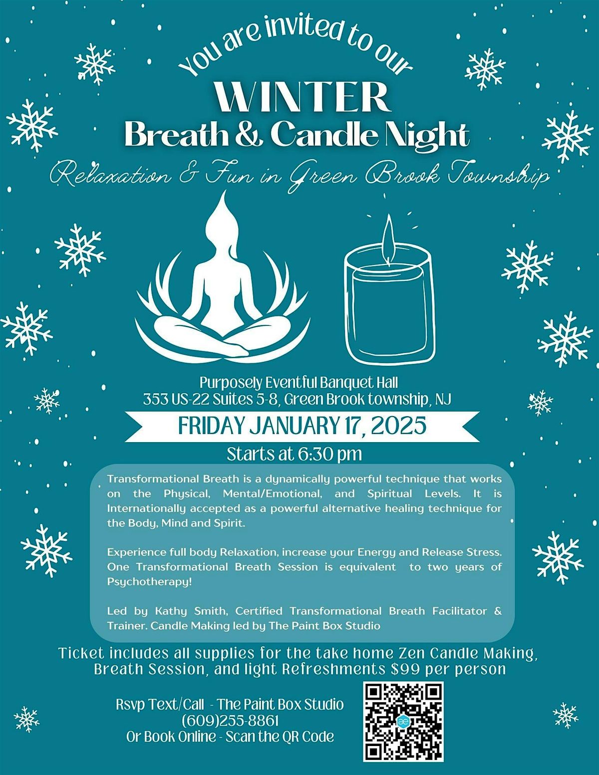 Breathwork & DIY Zen Candle Workshop