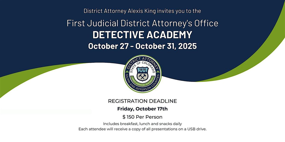2025 New Detective Academy