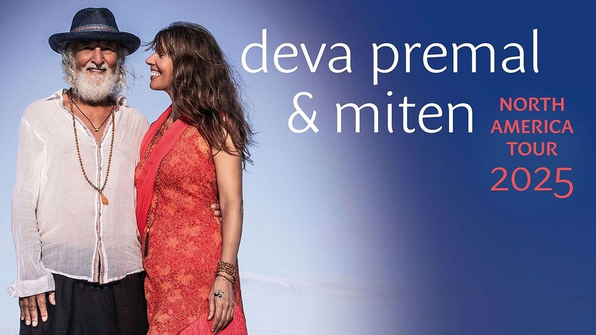 Deva Premal & Miten - Singing Our Prayers - 2025 North America Spring Tour