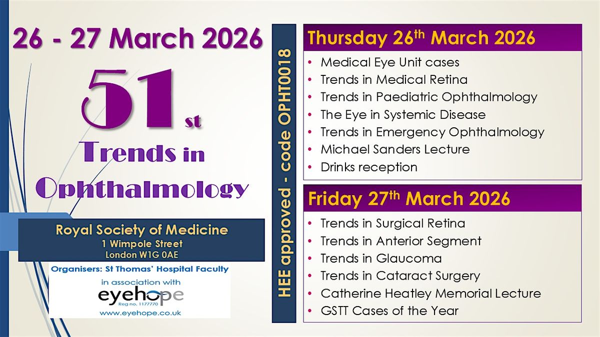 51st Trends in Ophthalmology meeting