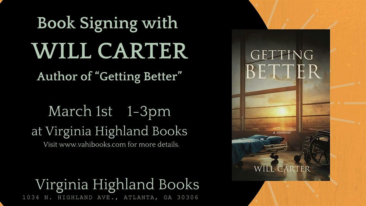 Meet Author Will Carter