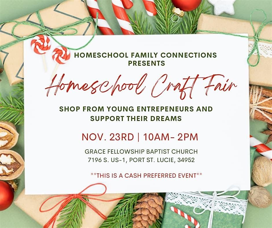 Homeschool Craft Fair\u2014 Open to the public