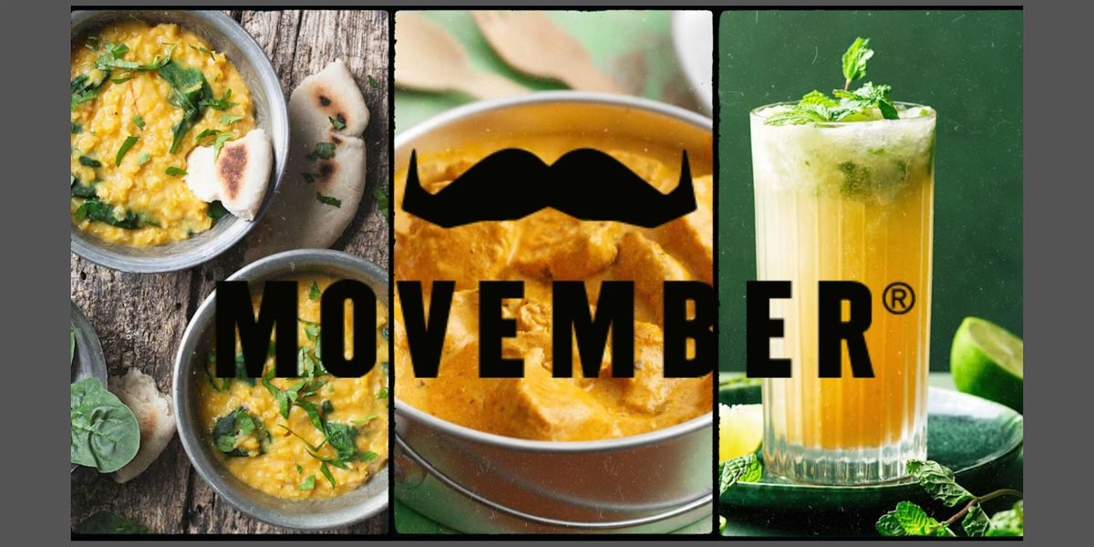 Curry & Cocktails  ~ a Movember Special