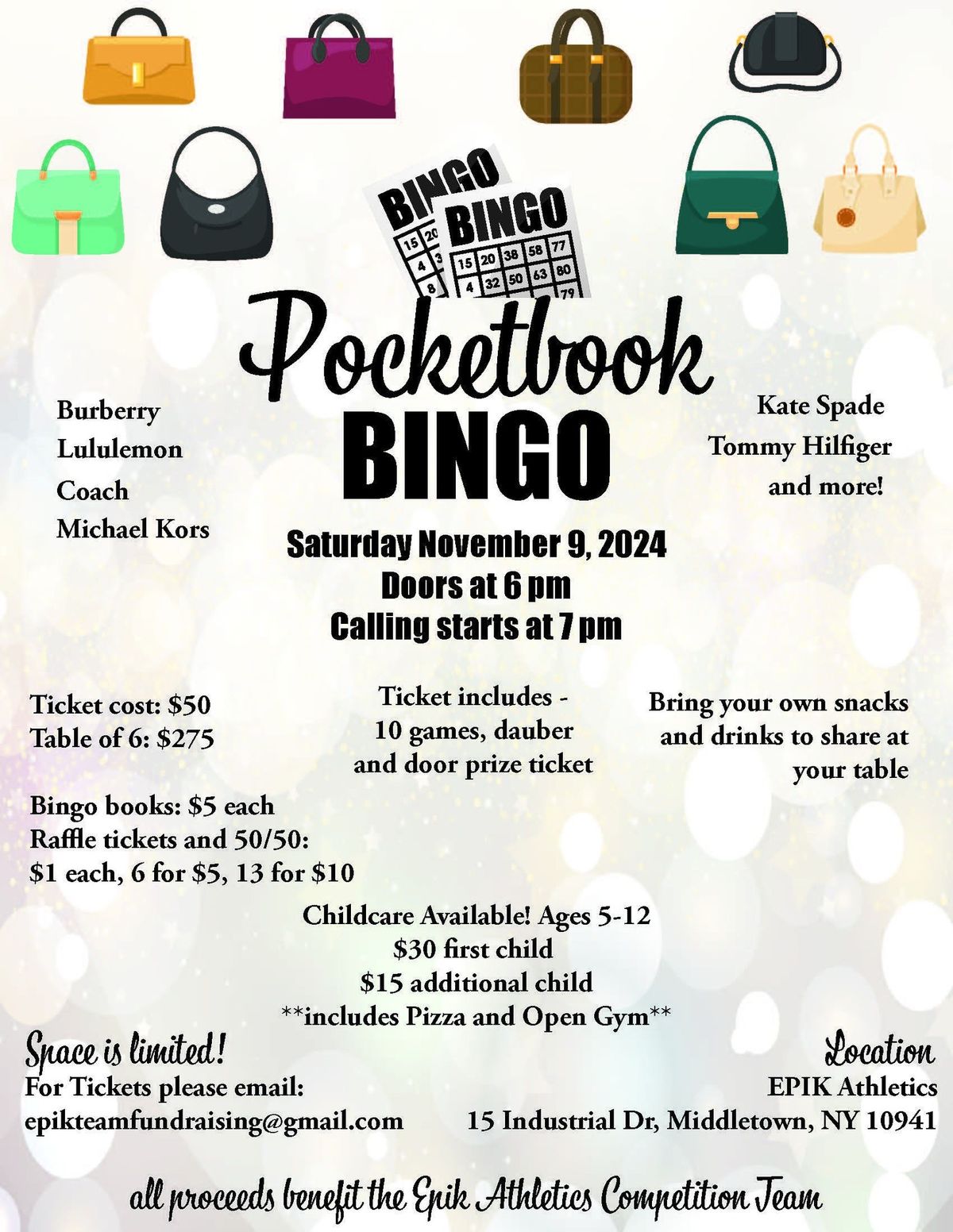 Pocketbook Bingo!