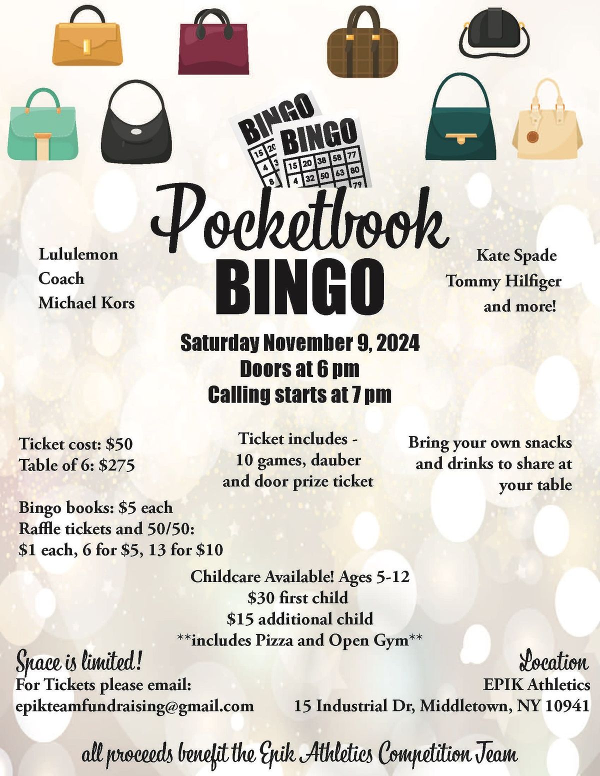 Pocketbook Bingo!