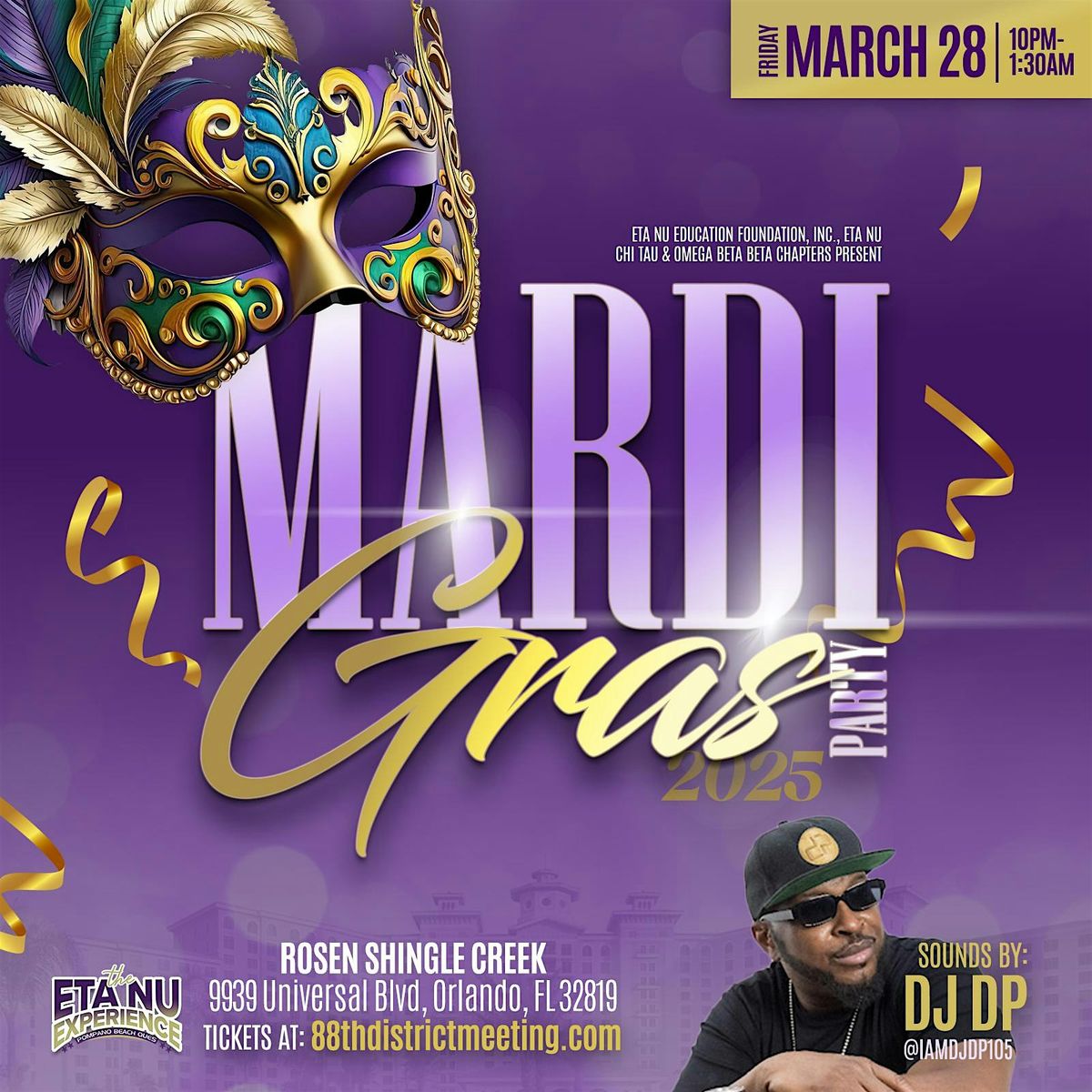 Mardi Gras 2025 Party