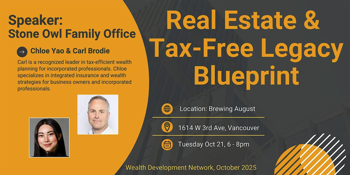 Real Estate & Tax-Free Legacy Blueprint with Stone Owl Family Office