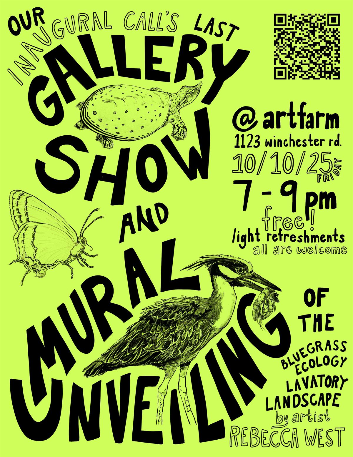 Gallery Show and Mural Unveiling