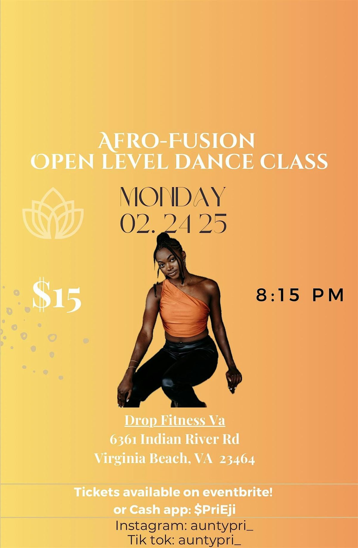 Afro-Fusion Dance class