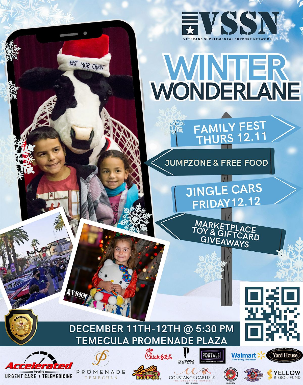 VSSN's Winter Wonder-Lane: Family Fun Fest (12.11) & Jingle Cars(12.12)
