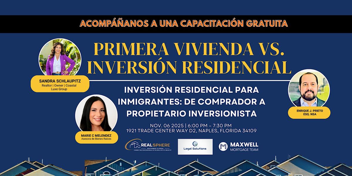 Primera Vivienda vs. Inversi\u00f3n Residencial
