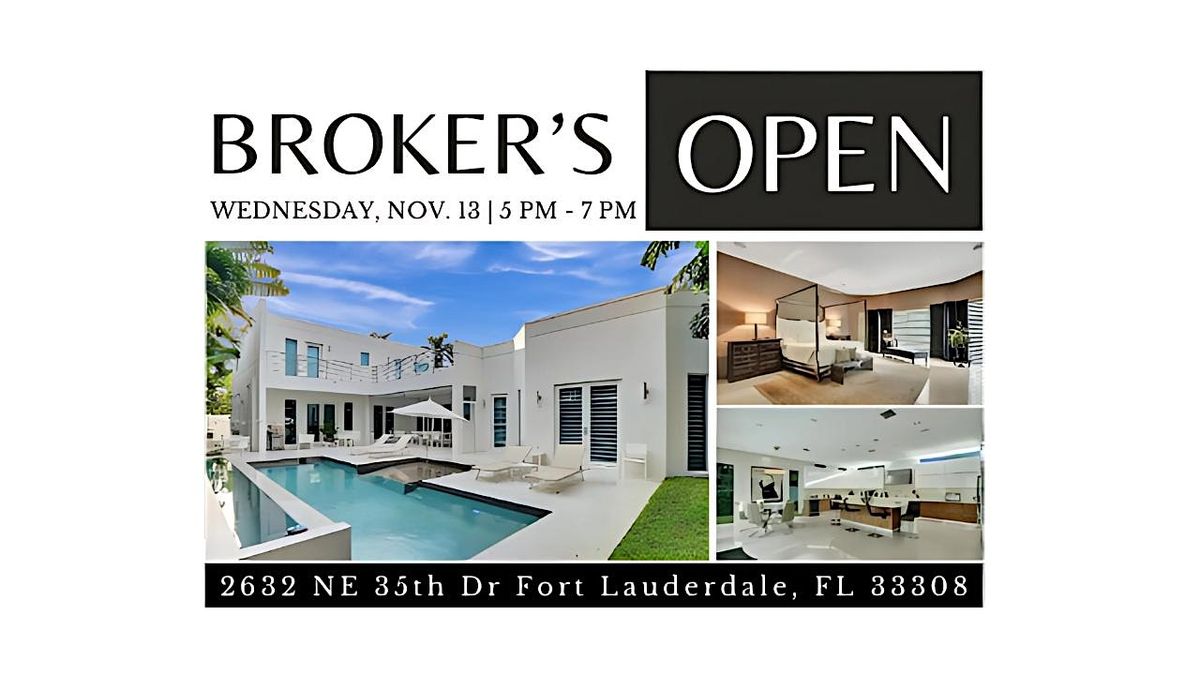 Broker's Open - 2632 NE 35th Dr