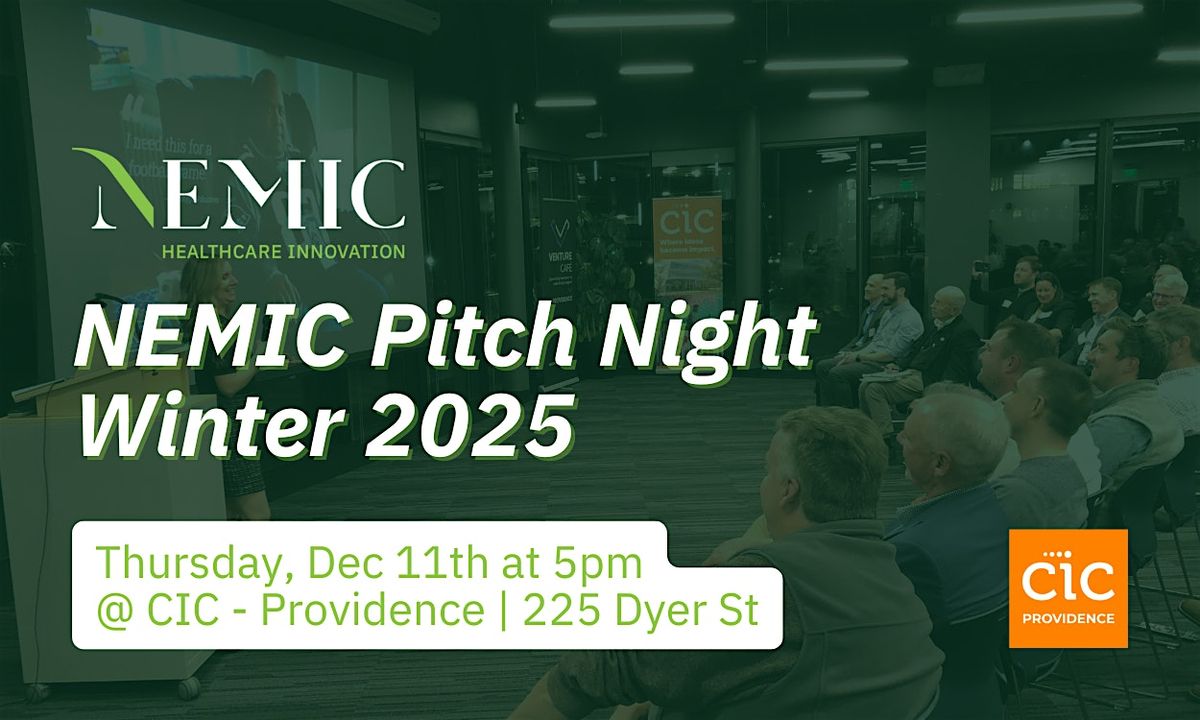 NEMIC Pitch Night Winter 2025
