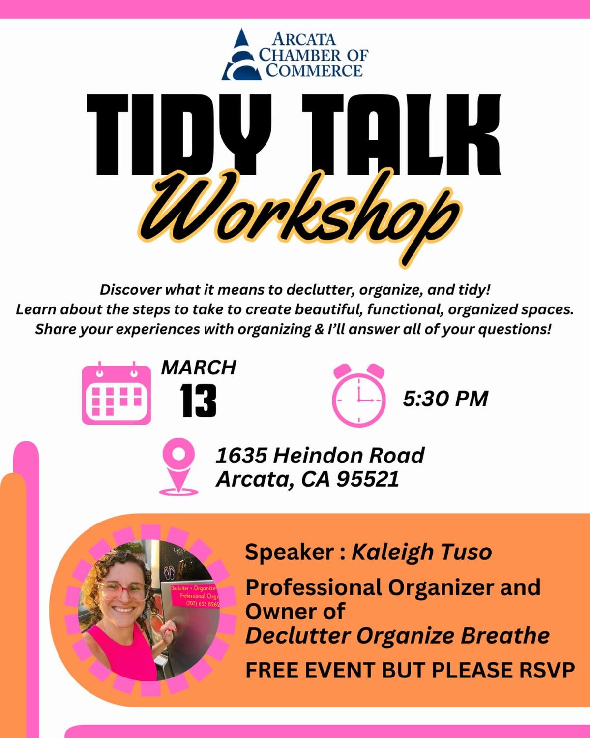 Tidy Talk with Kaleigh Tuso