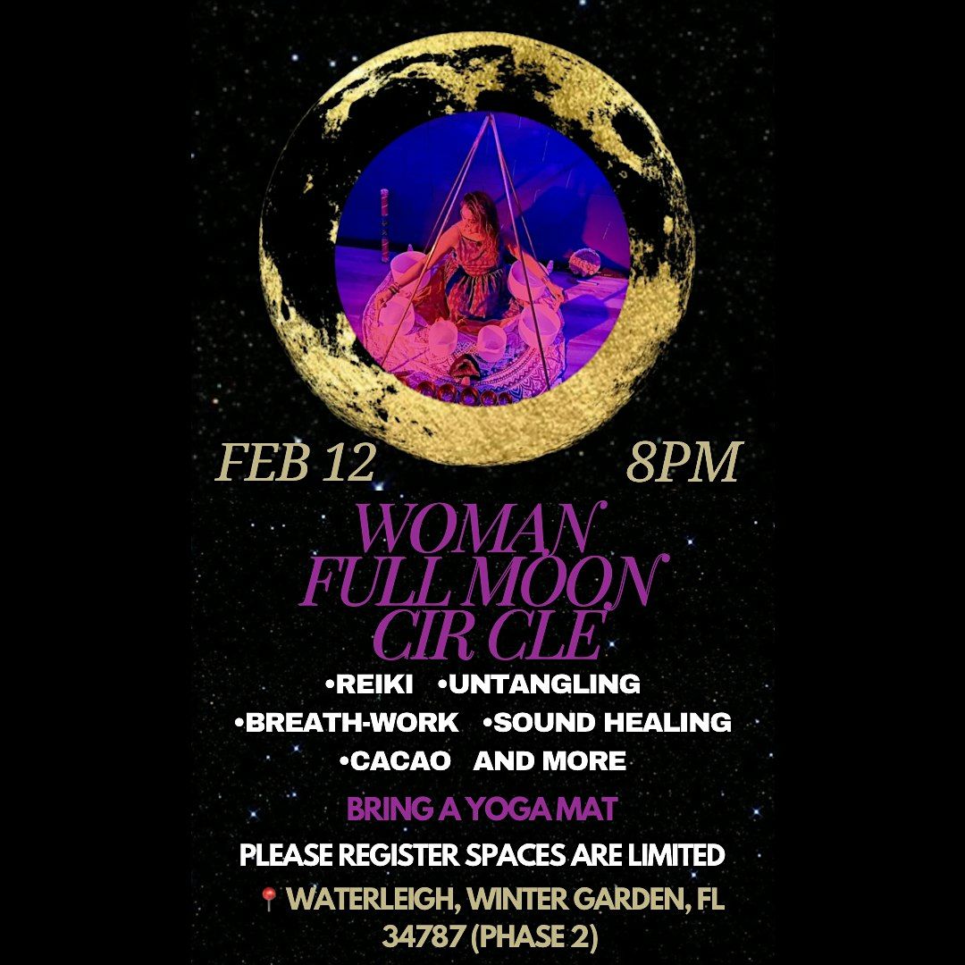 February Full Moon Circle \u2728 2025