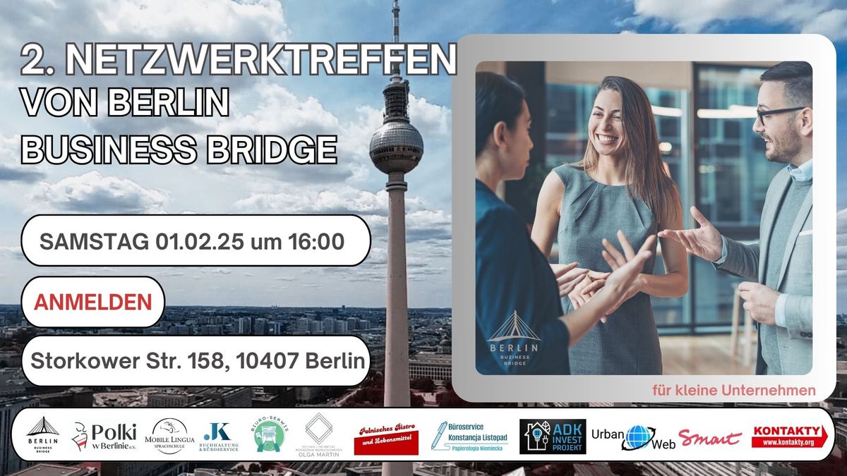 2. Netzwerktreffen von Berlin Business Bridge