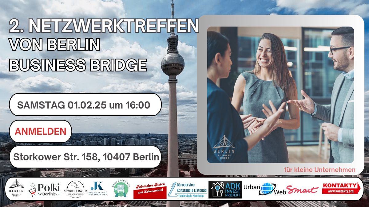 2. Netzwerktreffen von Berlin Business Bridge