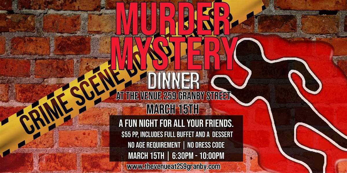 Maverick Productions Presents a M**der Mystery Dinner