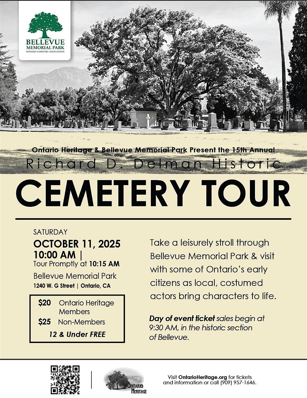Ontario Heritage Historic Cemetery Tour