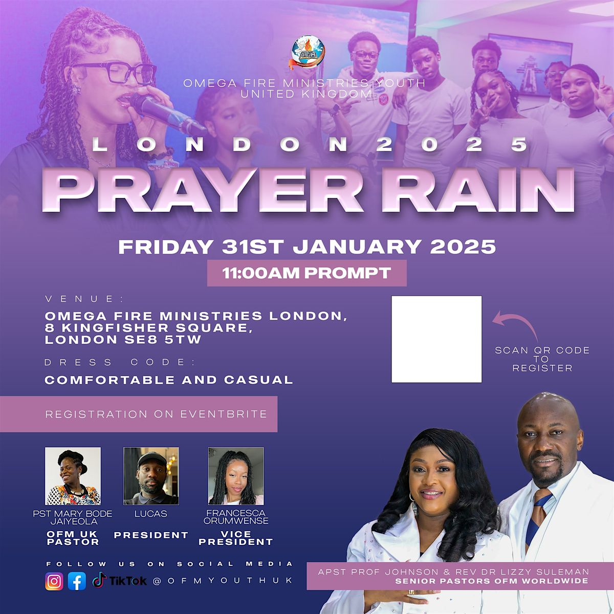 PRAYER RAIN CONFERENCE!! LONDON 2025