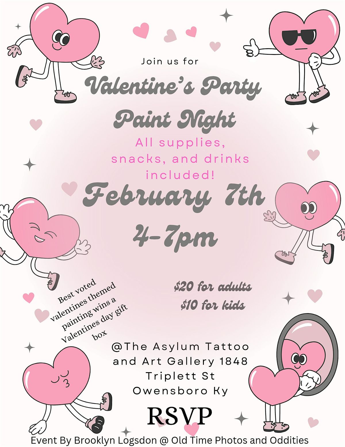 Valentines Day Paint Party