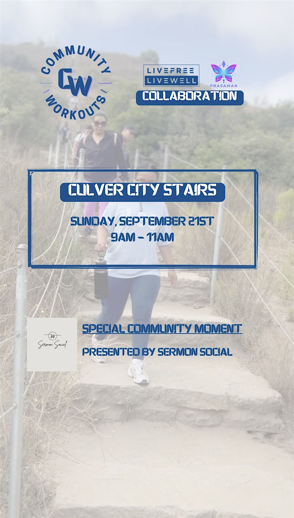September Community Workout: Culver City Stairs